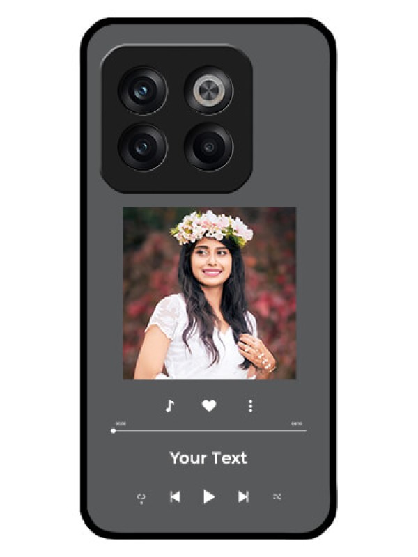 Custom OnePlus 10T 5G Custom Metal Phone CasePlay The Music Design