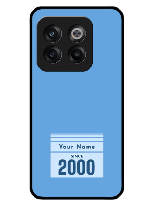 Custom OnePlus 10T 5G Custom Metal Phone CaseCustom Year Of Birth Design