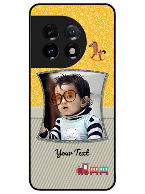Custom OnePlus 11 5G Custom Metal Phone CaseBaby Picture Upload Design
