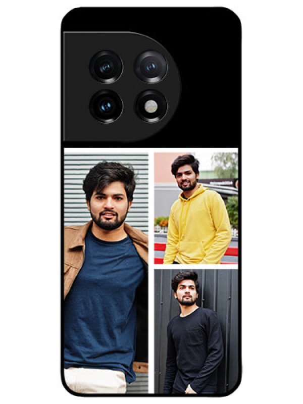 Custom OnePlus 11 5G Custom Metal Phone CaseUpload Multiple Picture Design