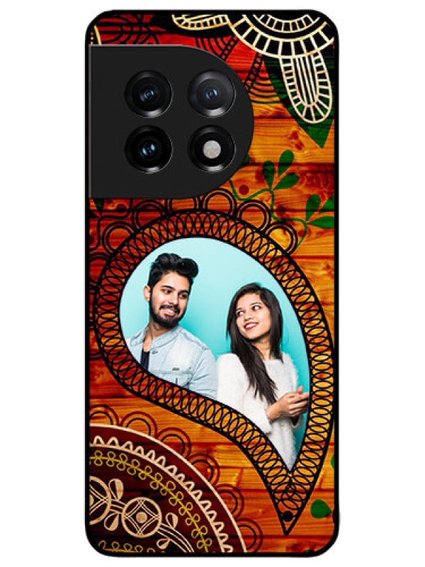 Custom OnePlus 11 5G Custom Metal Phone CaseAbstract Colorful Design