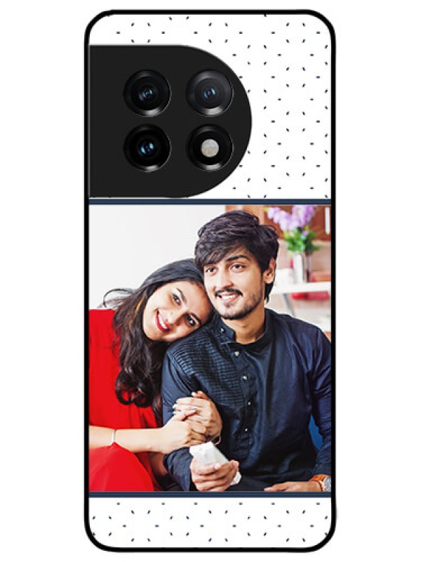 Custom OnePlus 11 5G Custom Metal Phone CasePremium Dot Design