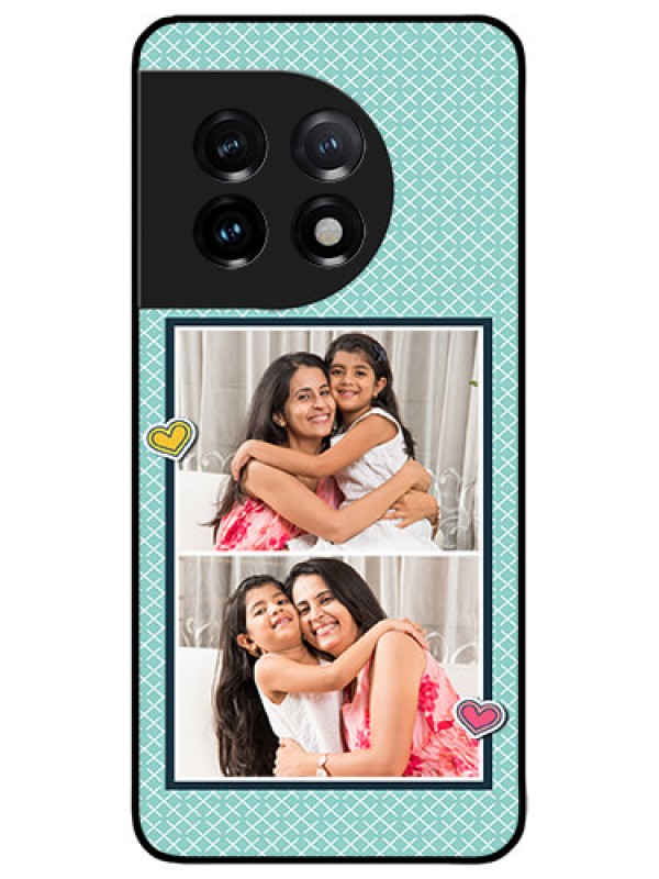 Custom OnePlus 11 5G Custom Metal Phone Case2 Image Holder With Pattern Design