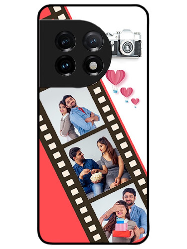 Custom OnePlus 11 5G Custom Metal Phone Case3 Image Holder With Film Reel