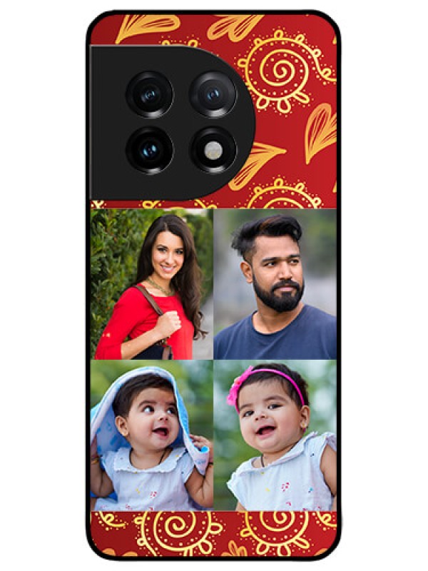 Custom OnePlus 11 5G Custom Metal Phone Case4 Image Traditional Design