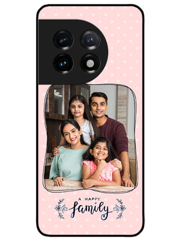 Custom OnePlus 11 5G Custom Metal Phone CaseFamily With Dots Design
