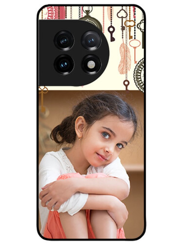 Custom OnePlus 11 5G Custom Metal Phone CaseBoho Style Design