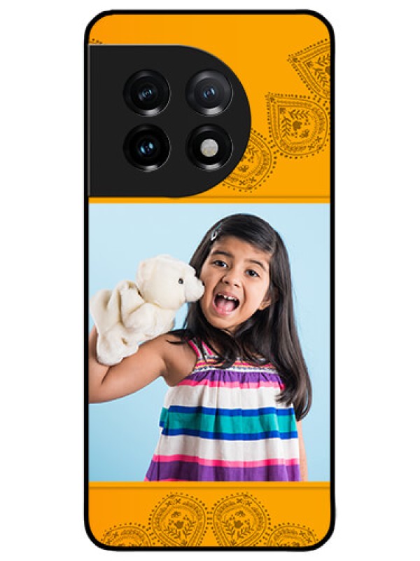 Custom OnePlus 11 5G Custom Metal Phone CasePhoto Wedding Design