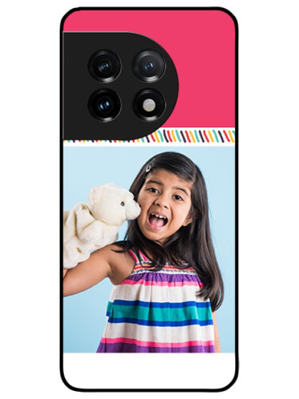 Custom OnePlus 11 5G Custom Metal Phone CaseLine Art Design