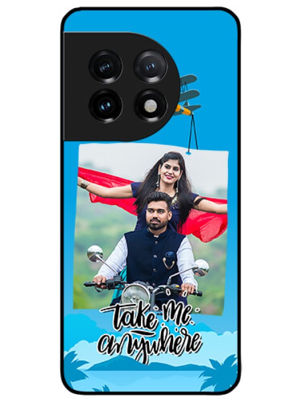 Custom OnePlus 11 5G Custom Metal Phone CaseTraveller Design