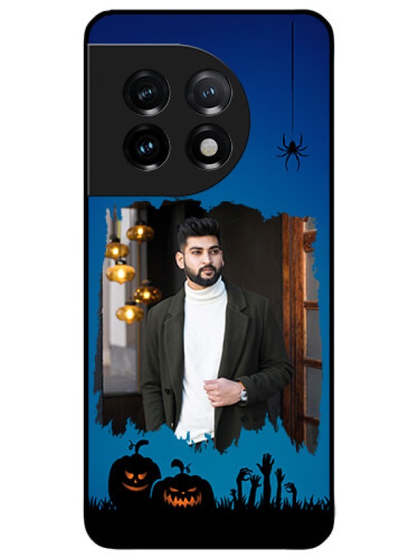Custom OnePlus 11 5G Custom Metal Phone CaseWith Pro Halloween Design