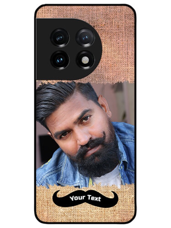 Custom OnePlus 11 5G Custom Metal Phone CaseWith Texture Design