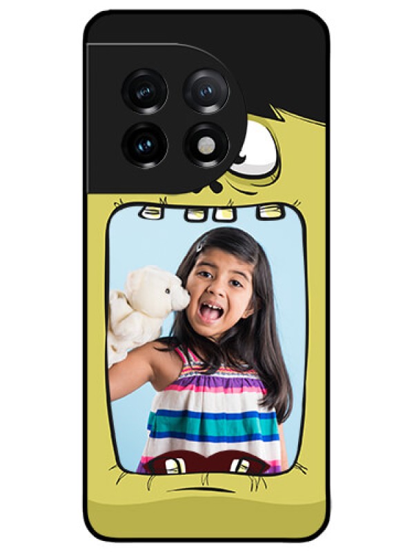 Custom OnePlus 11 5G Custom Metal Phone CaseCartoon Monster Back Case Design