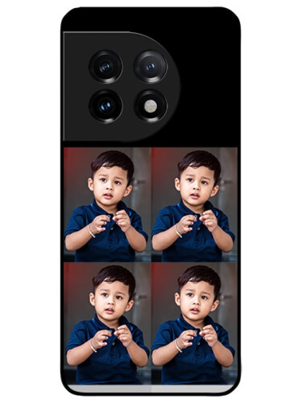 Custom OnePlus 11 5G Custom Metal Phone Case4 Image Holder Design