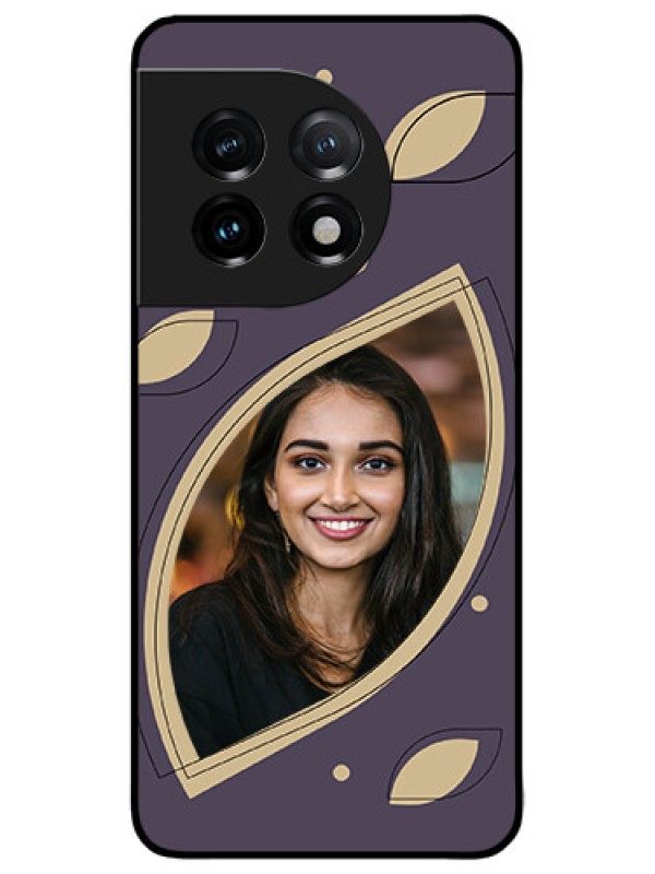 Custom OnePlus 11 5G Custom Metal Phone CaseFalling Leaf Design