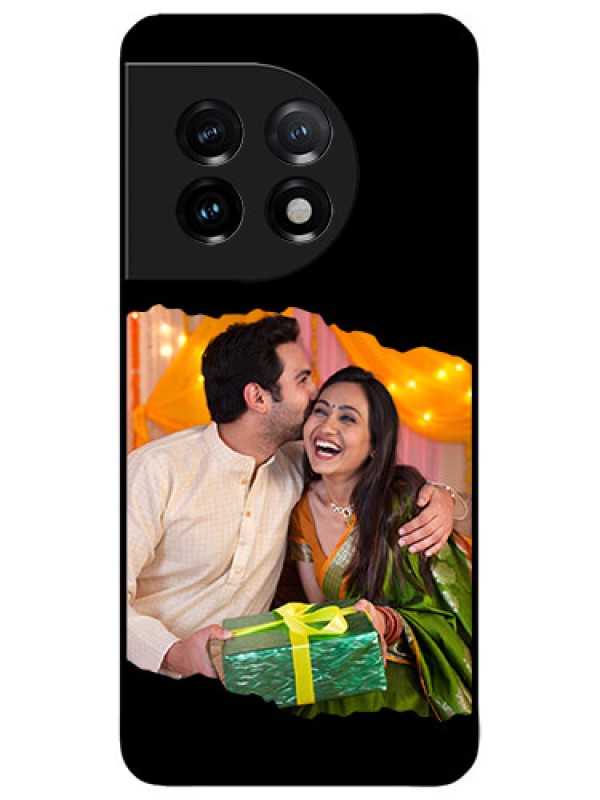 Custom OnePlus 11 5G Custom Metal Phone CaseTear - Off Design