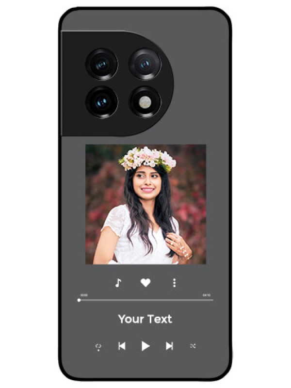 Custom OnePlus 11 5G Custom Metal Phone CasePlay The Music Design