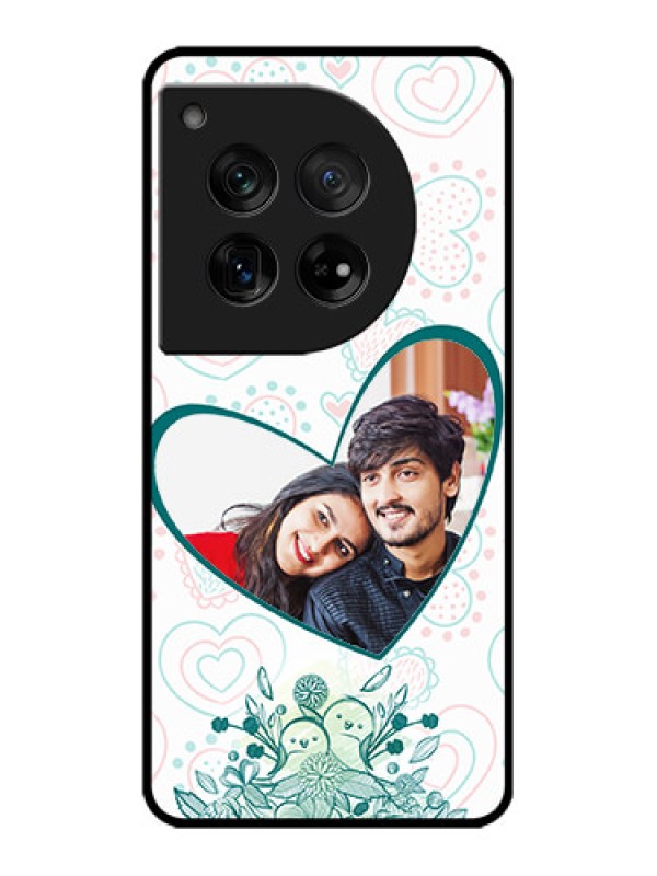 Custom OnePlus 12 5G Custom Metal Phone Case - Premium Couple Design