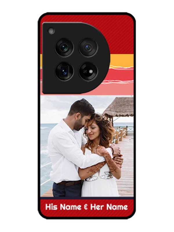 Custom OnePlus 12 5G Custom Metal Phone Case - Colorful Case Design