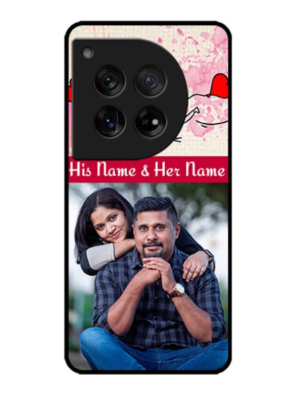 Custom OnePlus 12 5G Custom Metal Phone Case - You And Me Case Design