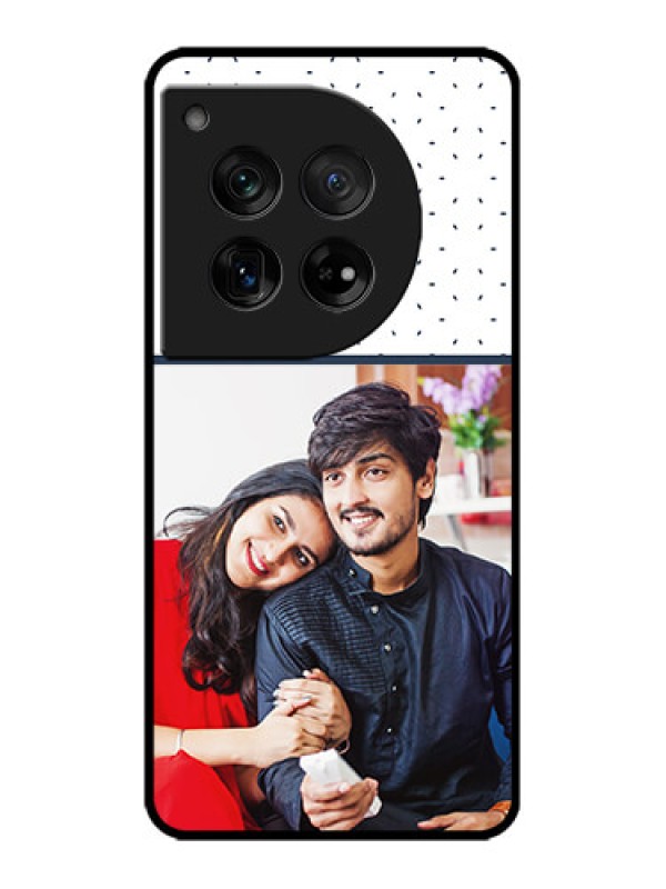 Custom OnePlus 12 5G Custom Metal Phone Case - Premium Dot Design