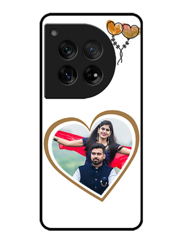 Custom OnePlus 12 5G Custom Metal Phone Case - You and Me Design