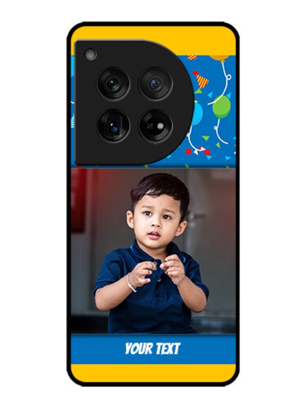 Custom OnePlus 12 5G Custom Metal Phone Case - Birthday Wishes Design