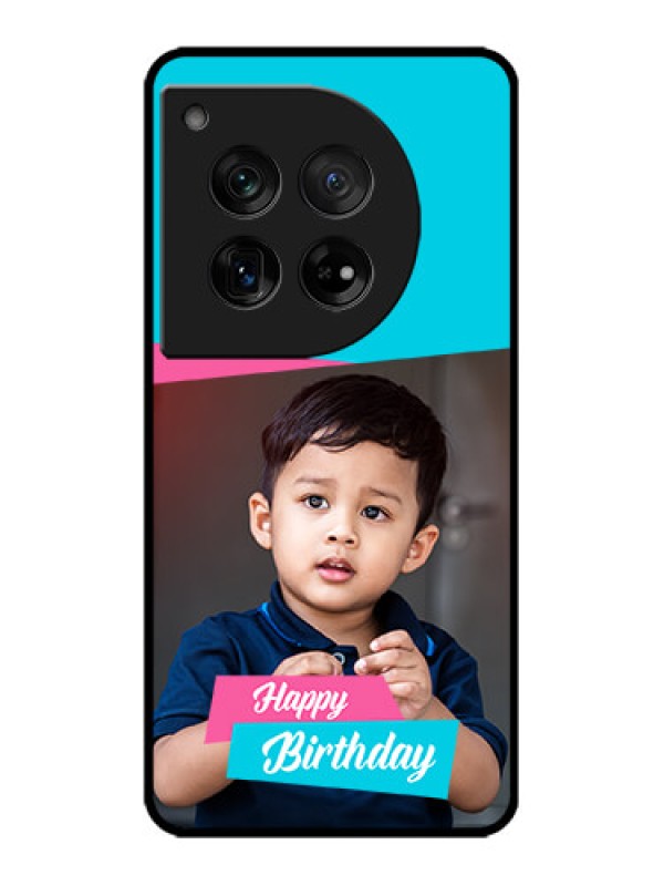 Custom OnePlus 12 5G Custom Metal Phone Case - Image Holder With 2 Color Design