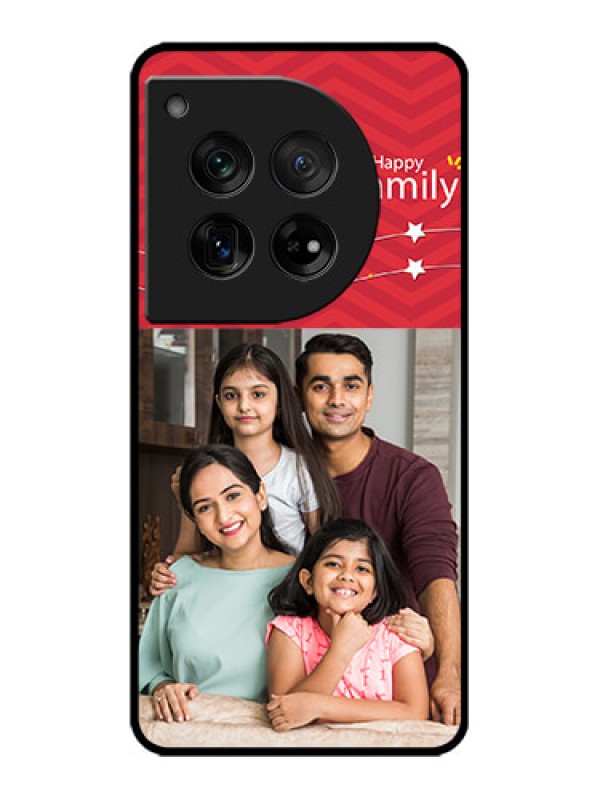 Custom OnePlus 12 5G Custom Metal Phone Case - Happy Family Design