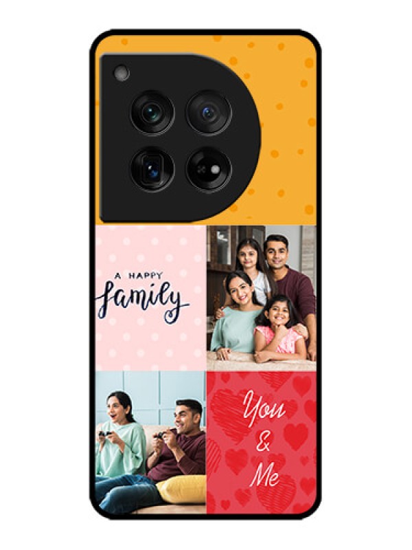 Custom OnePlus 12 5G Custom Metal Phone Case - Images With Quotes Design