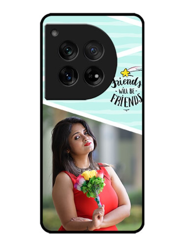 Custom OnePlus 12 5G Custom Metal Phone Case - Friends Picture Icon Design