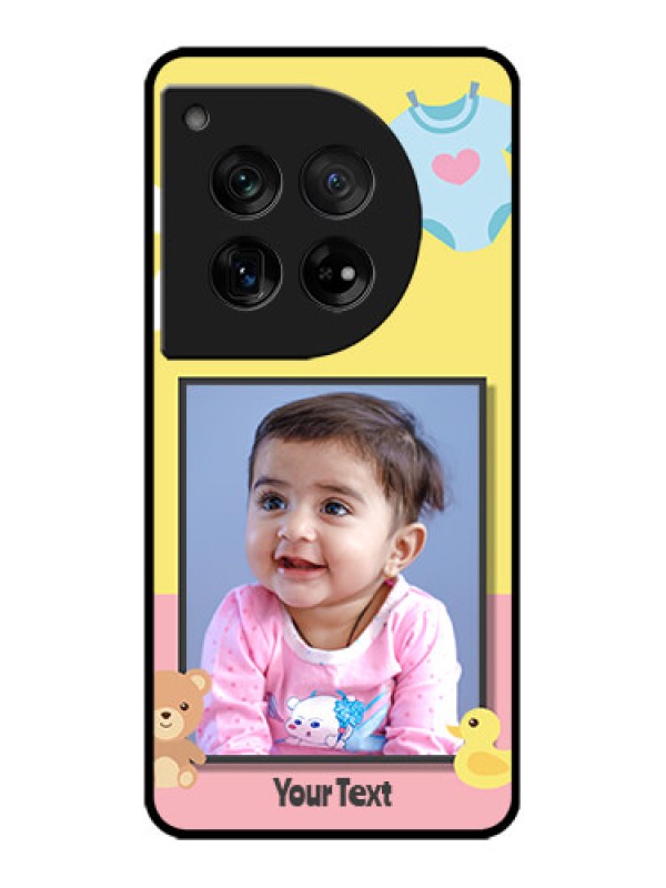 Custom OnePlus 12 5G Custom Metal Phone Case - Kids 2 Color Design