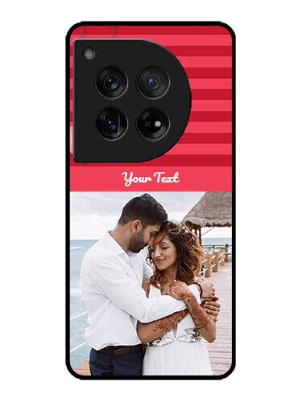 Custom OnePlus 12 5G Custom Metal Phone Case - Valentines Day Design