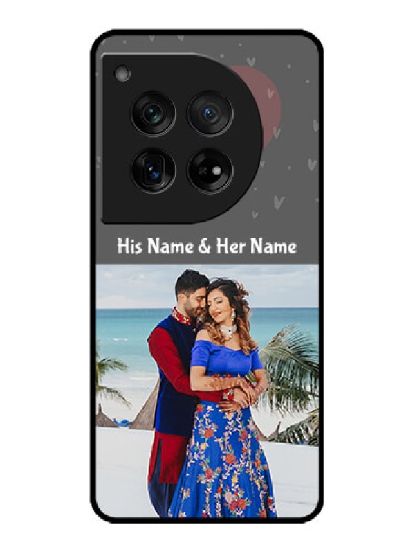 Custom OnePlus 12 5G Custom Metal Phone Case - Buy Love Design With Photo Online