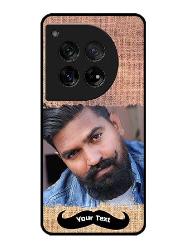 Custom OnePlus 12 5G Custom Metal Phone Case - With Texture Design