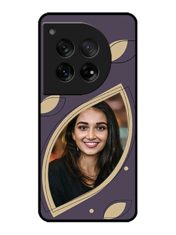 Custom OnePlus 12 5G Custom Metal Phone Case - Falling Leaf Design