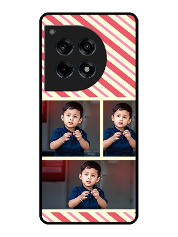 Custom OnePlus 12R 5G Custom Metal Phone Case - Picture Upload Mobile Case Design