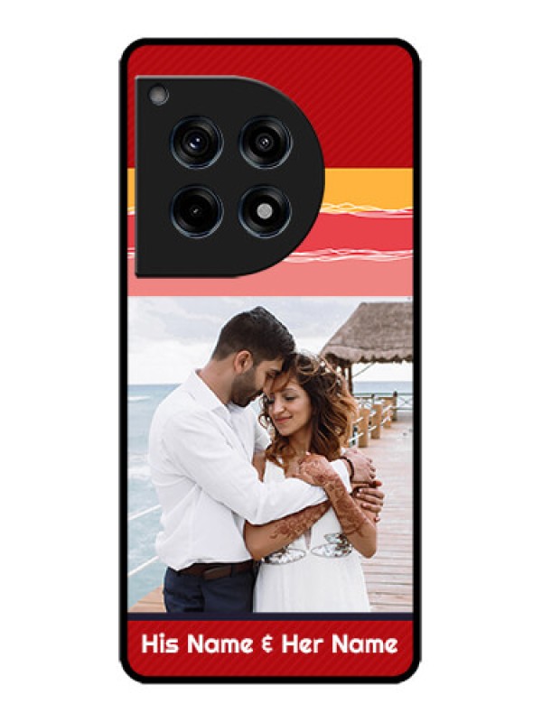 Custom OnePlus 12R 5G Custom Metal Phone Case - Colorful Case Design