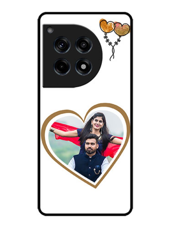 Custom OnePlus 12R 5G Custom Metal Phone Case - You and Me Design