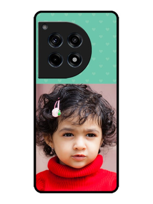 Custom OnePlus 12R 5G Custom Metal Phone Case - Lovers Picture Design