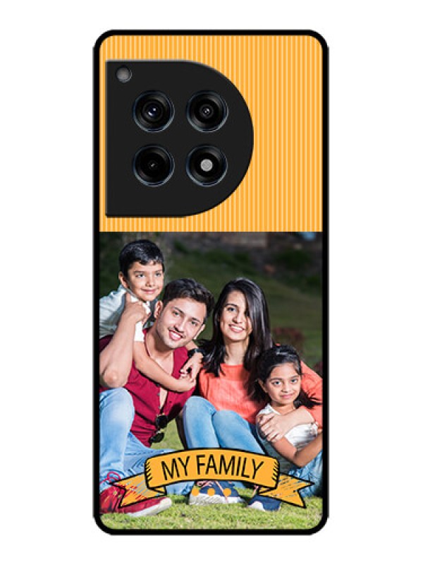Custom OnePlus 12R 5G Custom Metal Phone Case - My Family Design
