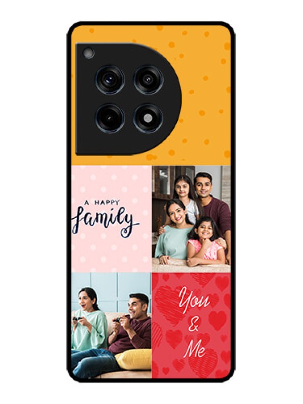 Custom OnePlus 12R 5G Custom Metal Phone Case - Images With Quotes Design