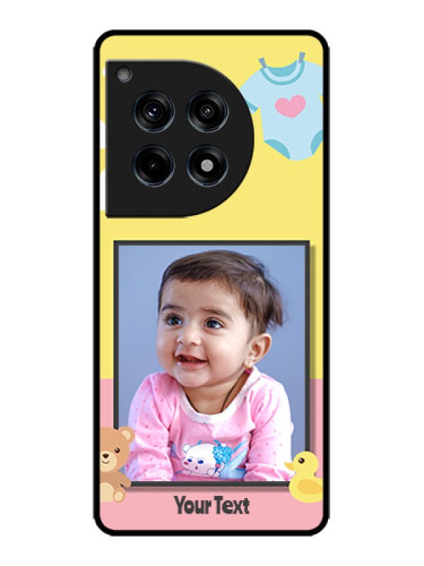 Custom OnePlus 12R 5G Custom Metal Phone Case - Kids 2 Color Design