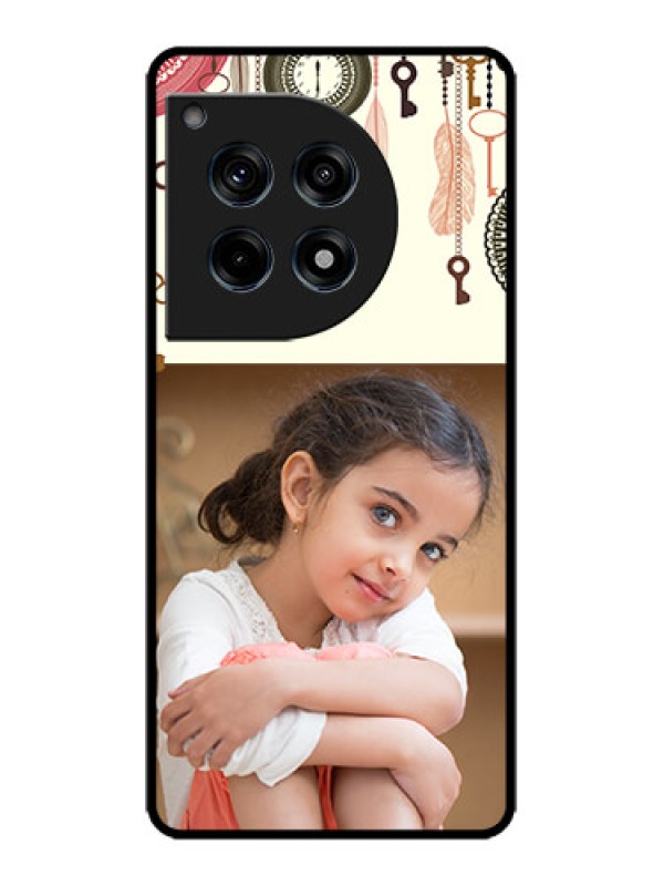Custom OnePlus 12R 5G Custom Metal Phone Case - Boho Style Design