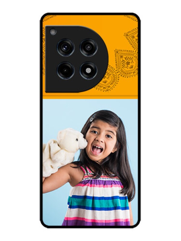 Custom OnePlus 12R 5G Custom Metal Phone Case - Photo Wedding Design