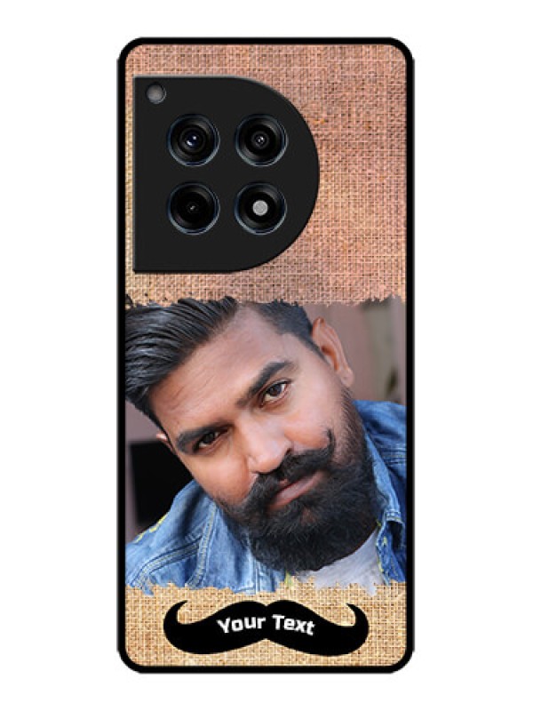 Custom OnePlus 12R 5G Custom Metal Phone Case - With Texture Design