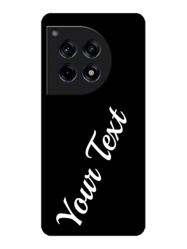 Custom OnePlus 12R 5G Custom Metal Phone Case - With Your Name Design