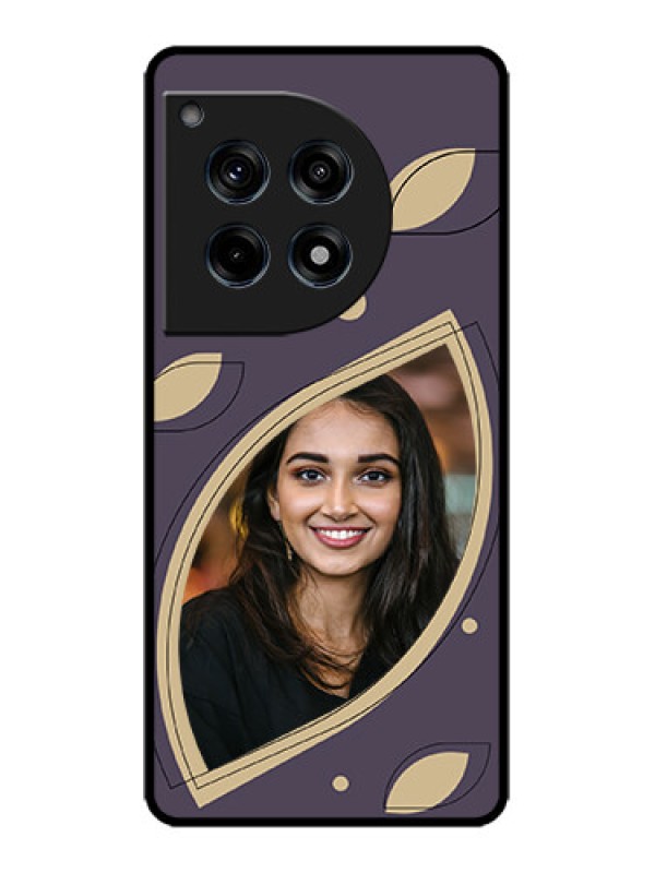 Custom OnePlus 12R 5G Custom Metal Phone Case - Falling Leaf Design