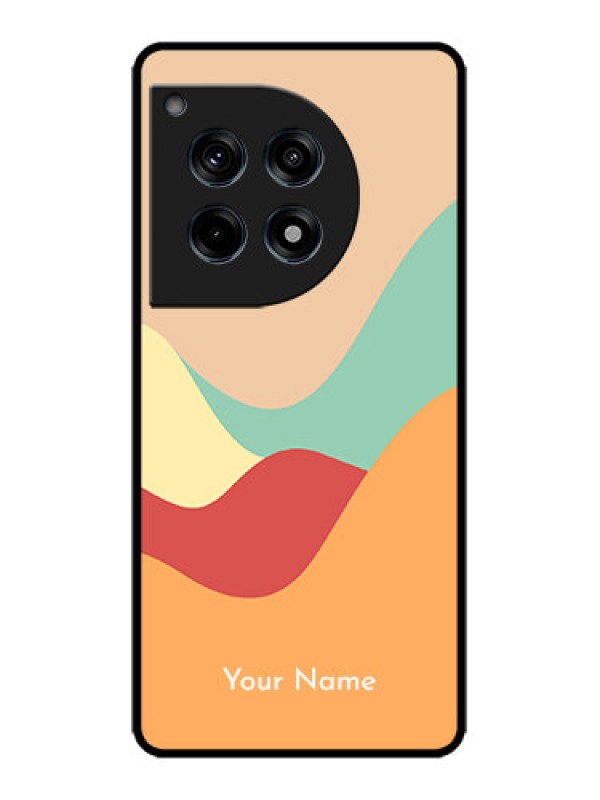 Custom OnePlus 12R 5G Custom Metal Phone Case - Ocean Waves Multi - Colour Design