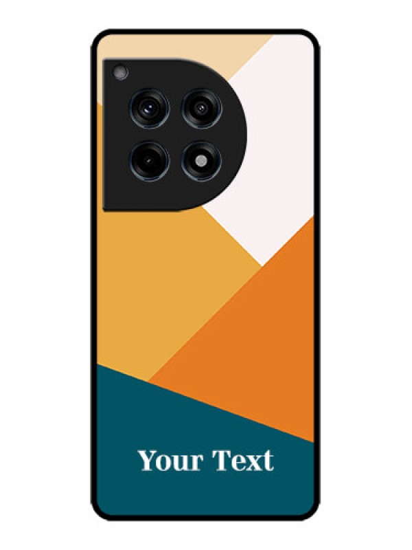 Custom OnePlus 12R 5G Custom Metal Phone Case - Stacked Multi - Colour Design